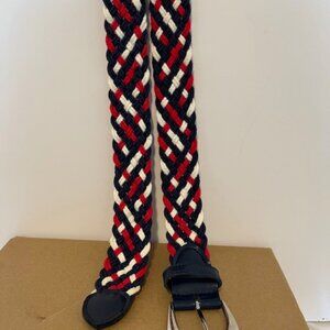 Ribco USA nautical style braided belt.